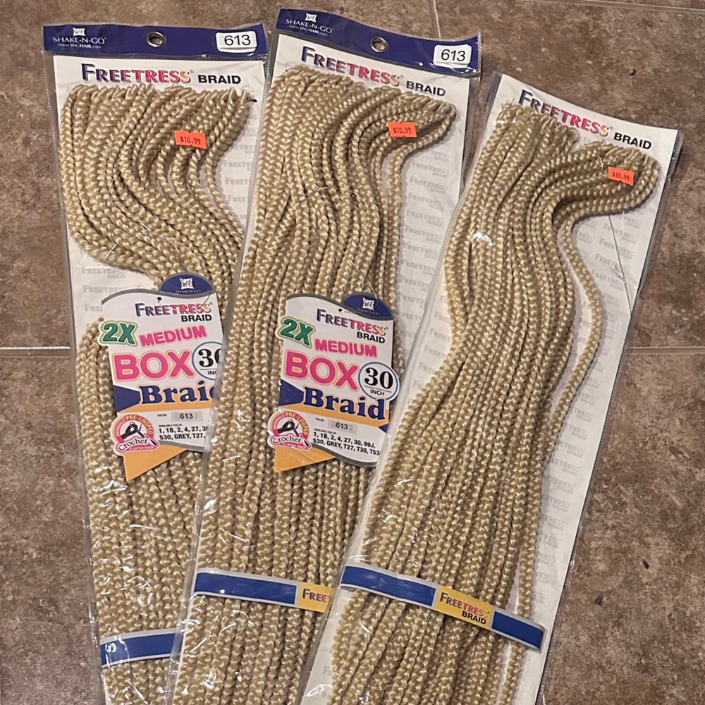 30” Medium Crochet Box Braids